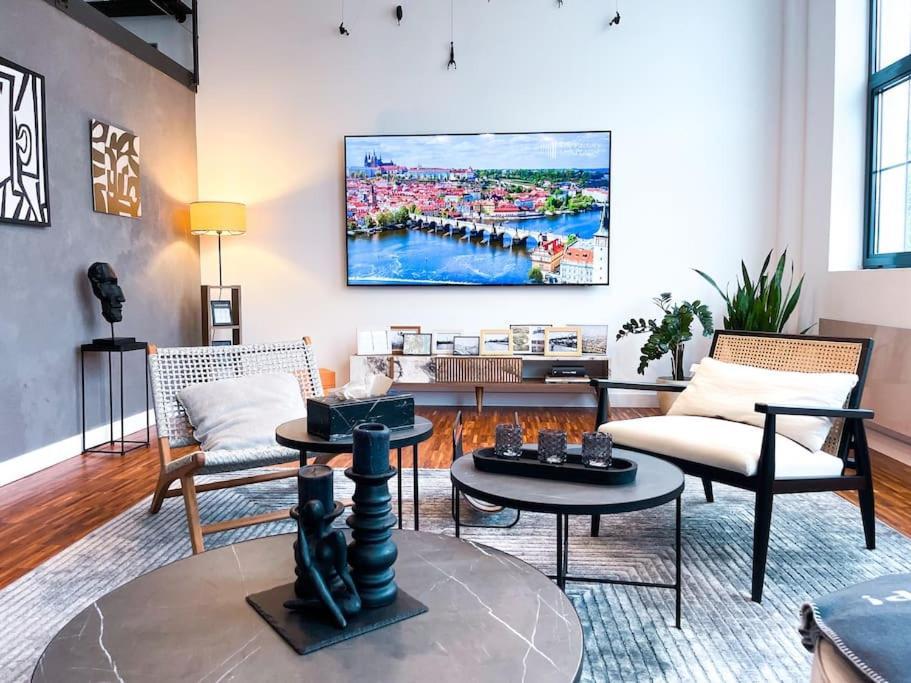 Appartamento The Factory Loft Praga Esterno foto